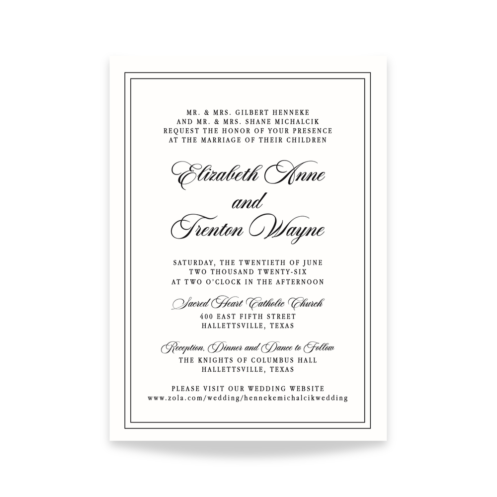 Wedding Invitations