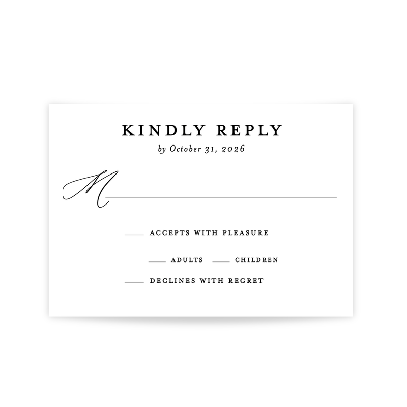 The Classic RSVP Card-zoom-