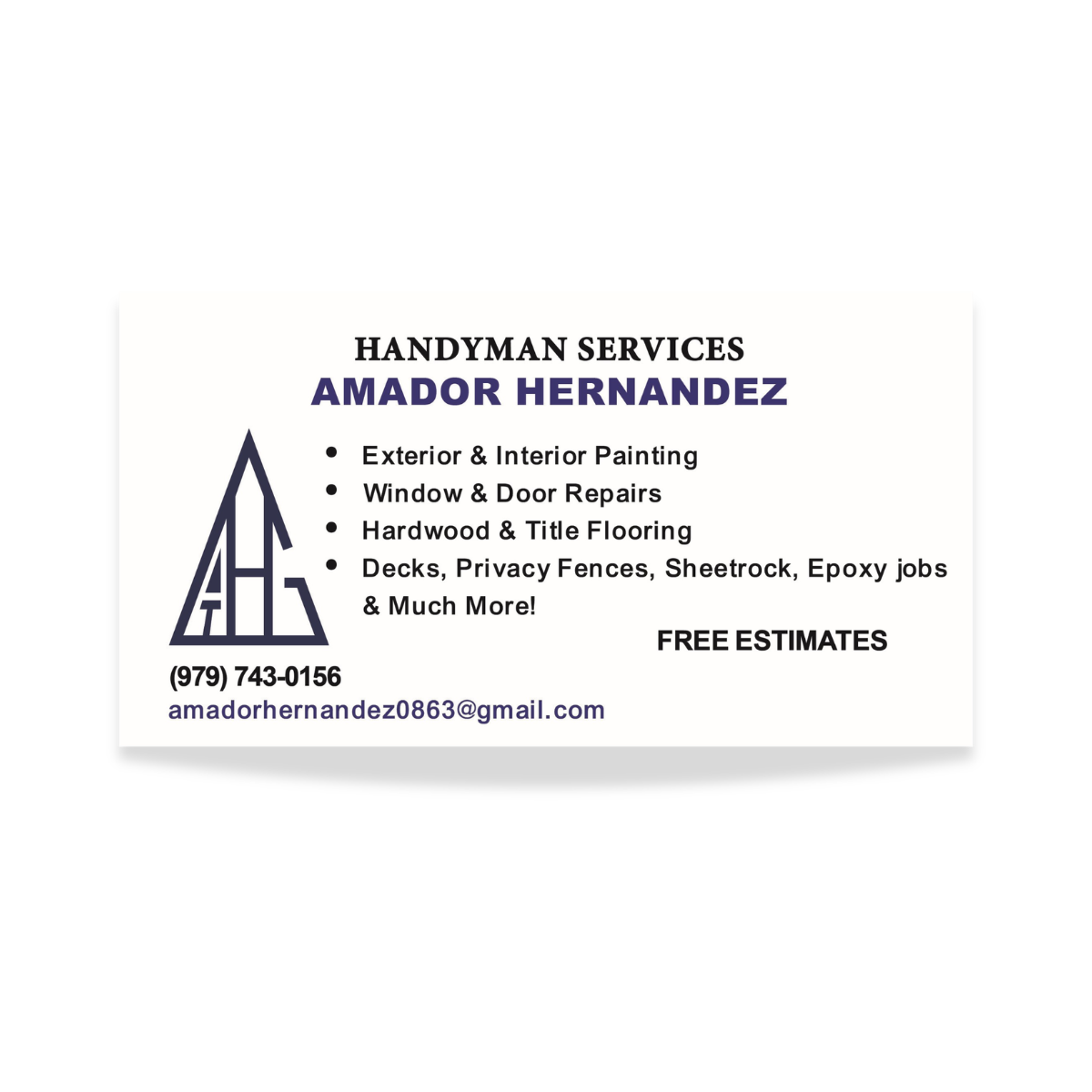 The Showcase Business Card