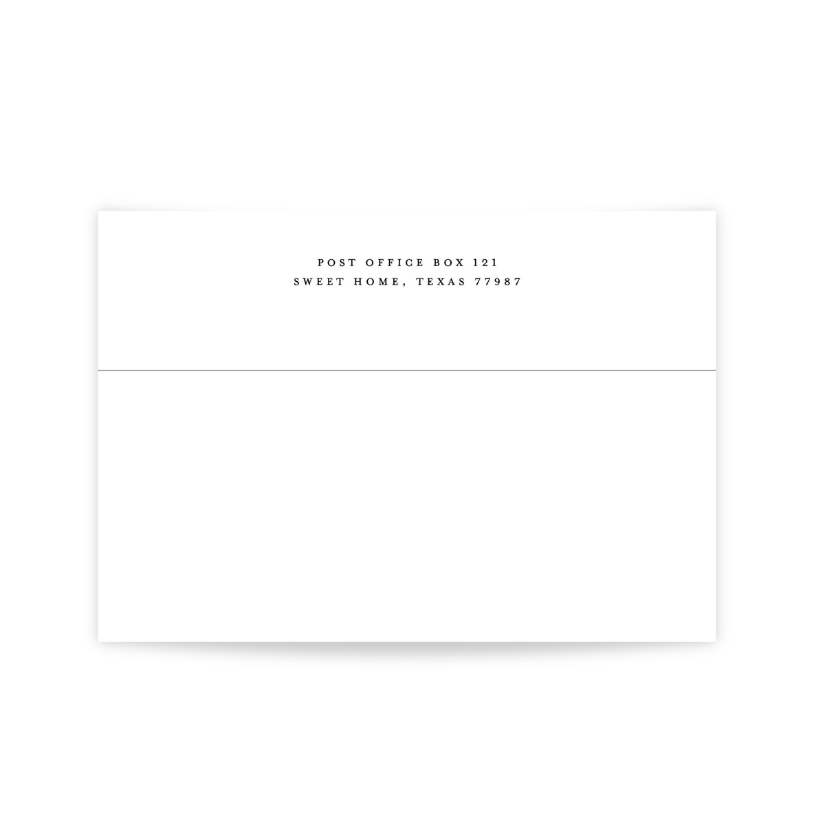 Holy Matrimony Mailing Envelope