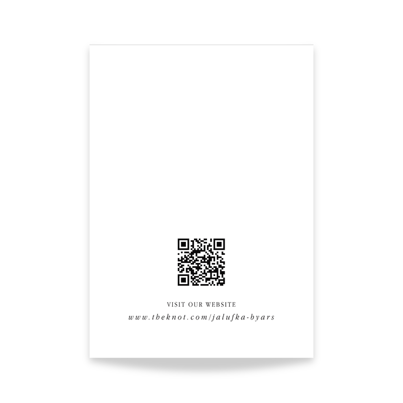 Editorial Wedding Invitation - Option 2-zoom-
