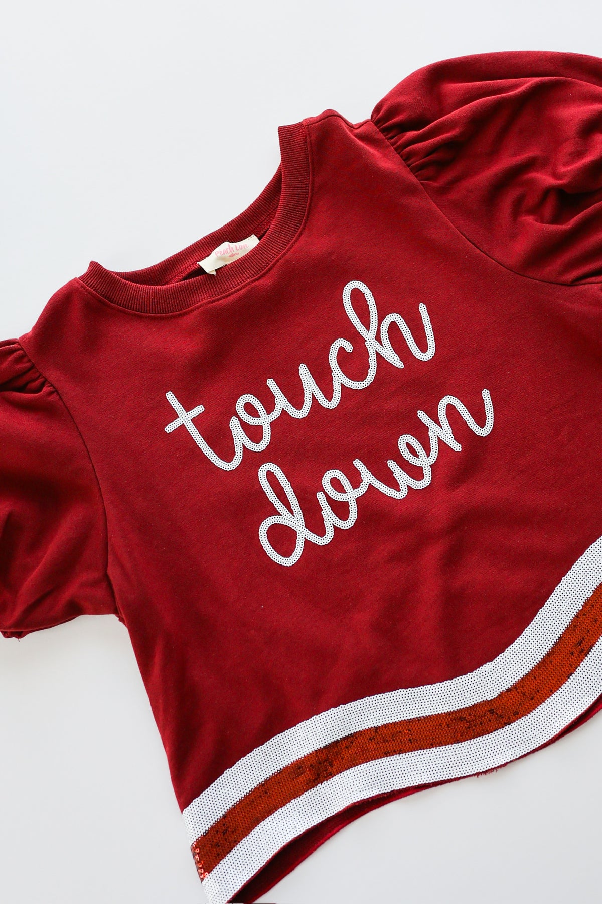 Maroon Touchdown Top