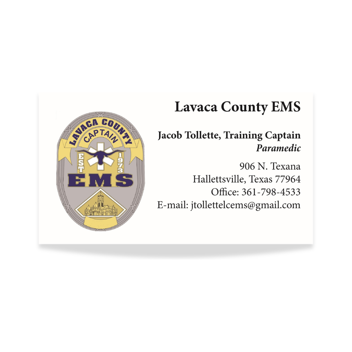 The Emblem Business Card-1