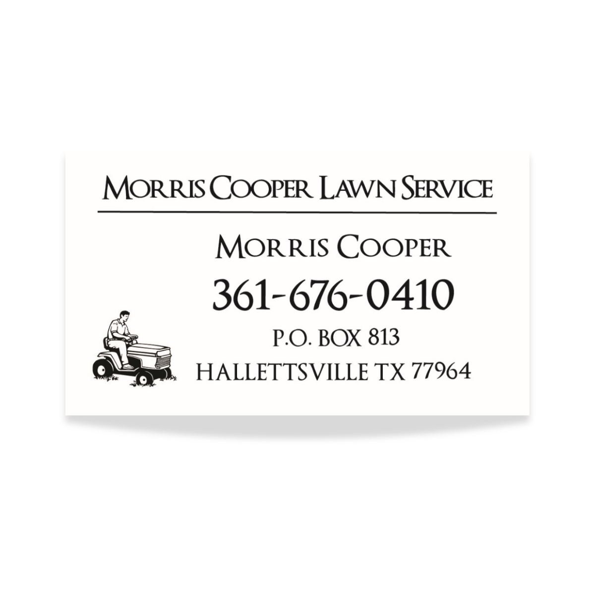 The Traditional Business Card-zoom-1