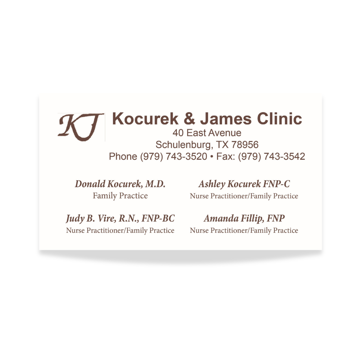 The Office Business Card