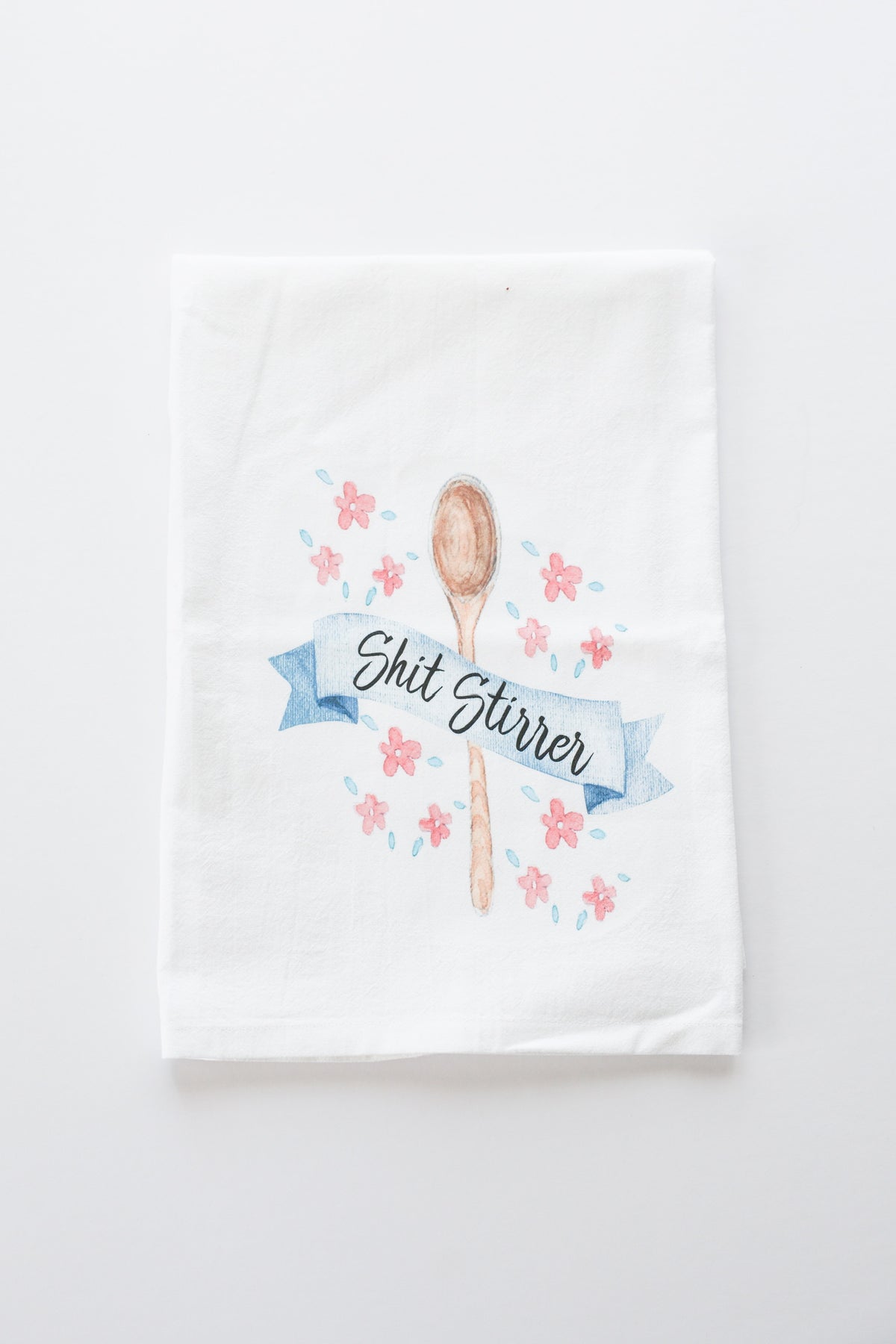 Shit Stirrer Tea Towel-1