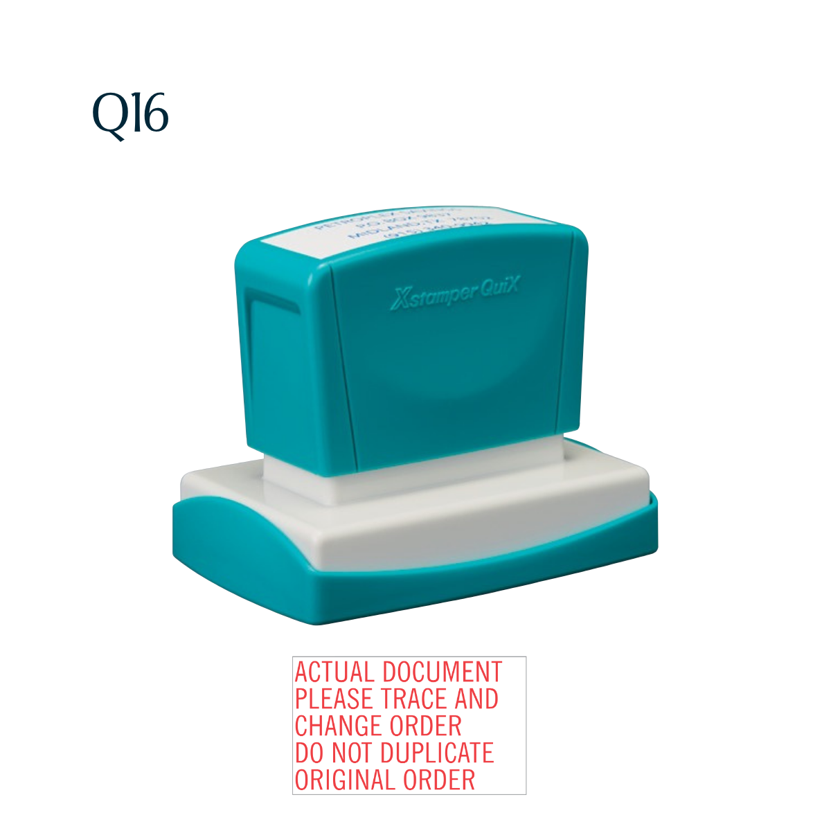 Q16 – Extra Large 11-Line Stamp