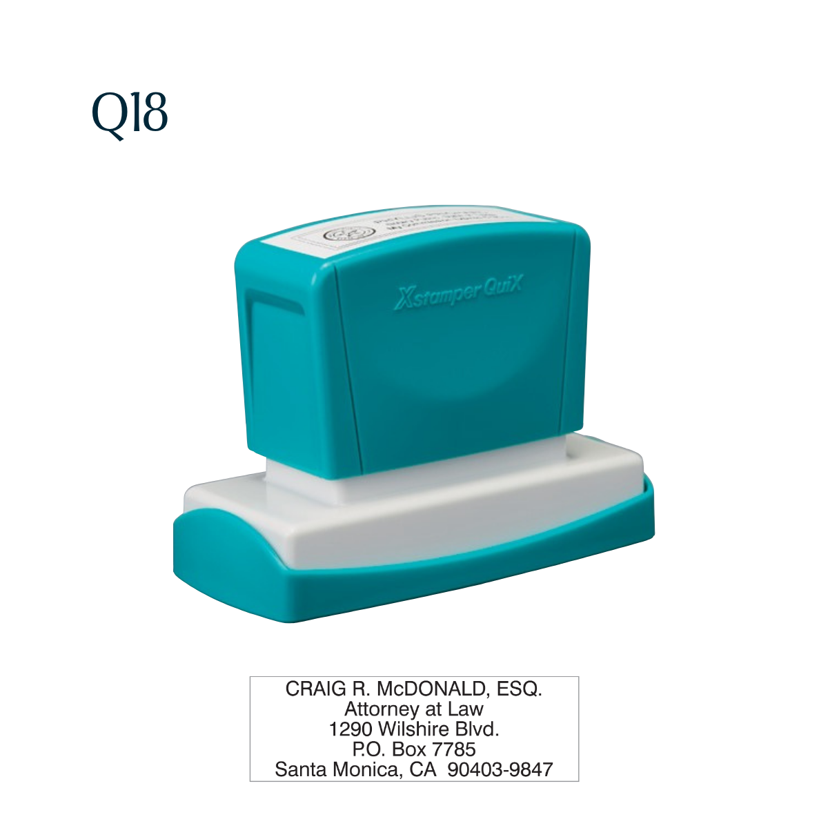 Q18 – Large 6-Line Stamp-2