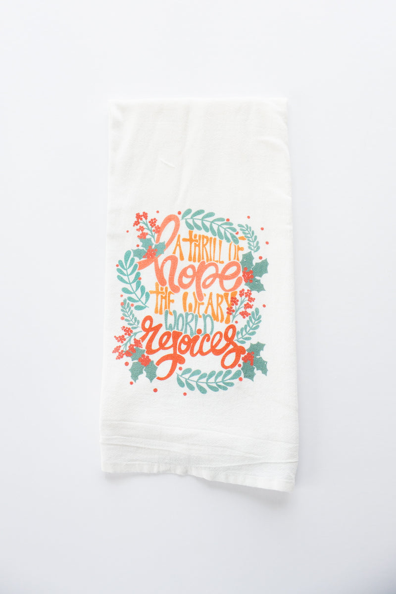 A Thrill Of Hope Tea Towel-zoom-