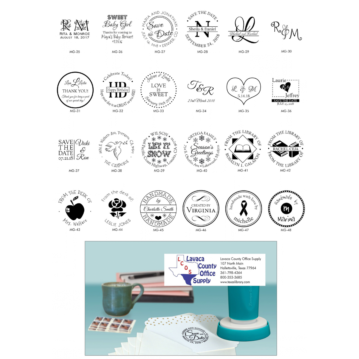 Q53 – Extra Large Round Stamp-4