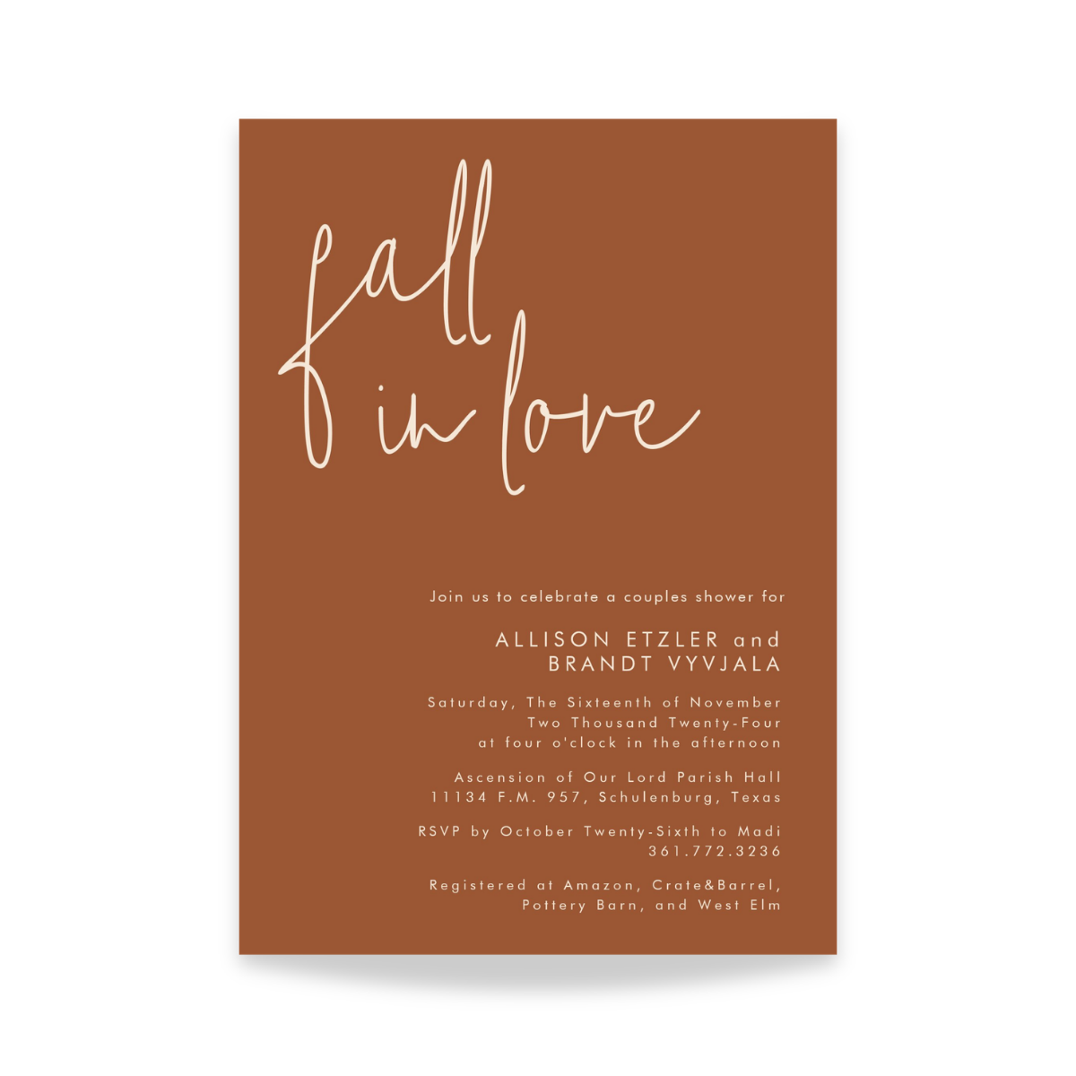 Fall In Love Couples Shower Invitation-zoom-1