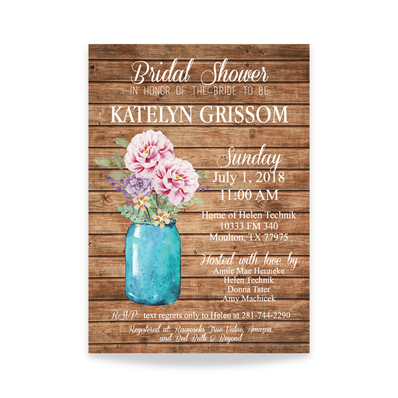 Rustic Bridal Shower Invitation-zoom-