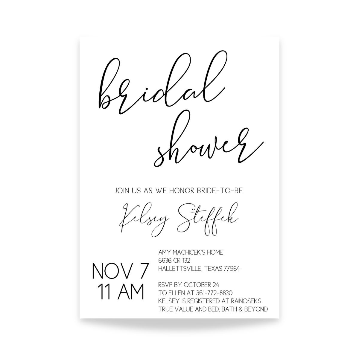Bridal Shower Invitation-1