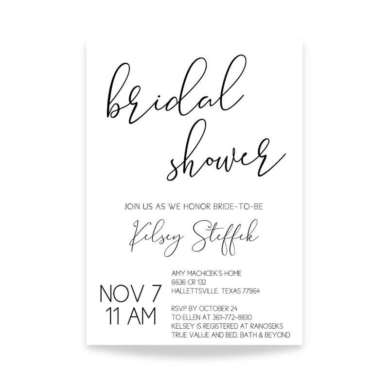 Bridal Shower Invitation-zoom-