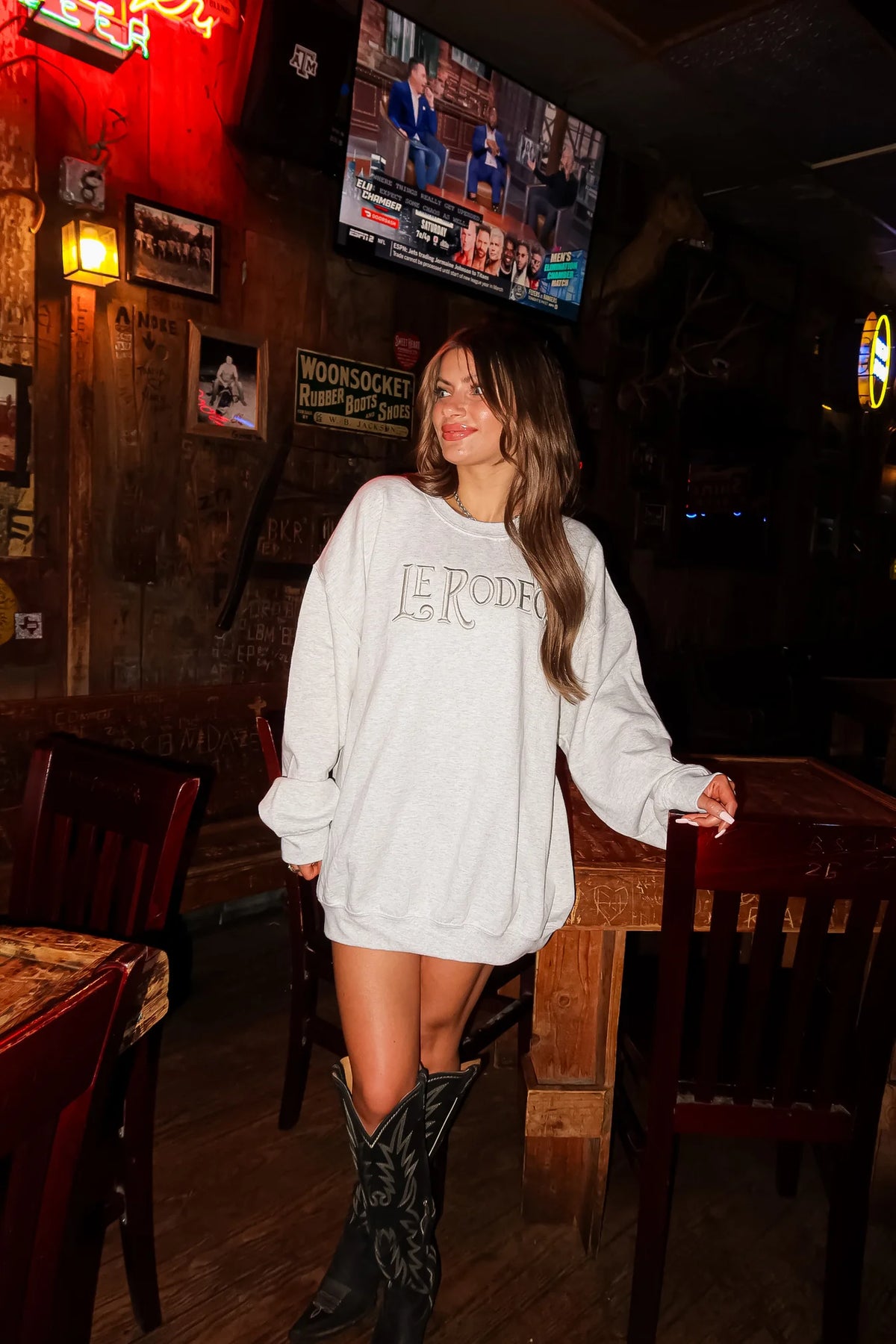 Le Rodeo Crewneck-zoom-3