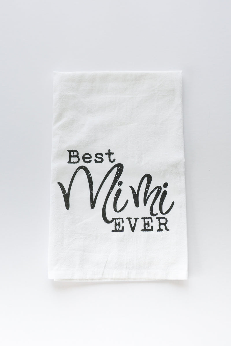 Best Mimi Ever Tea Towel-zoom-
