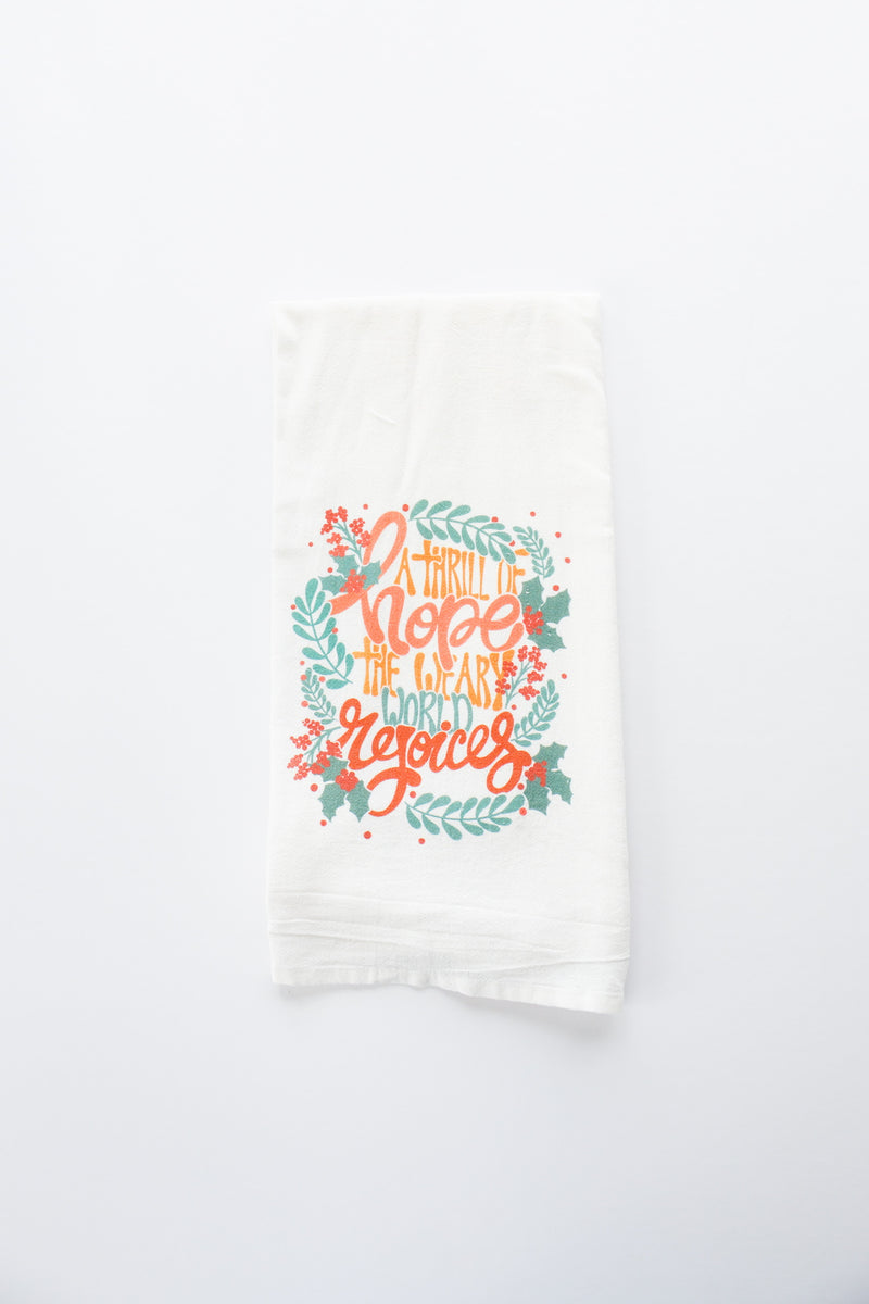 A Thrill Of Hope Tea Towel-zoom-