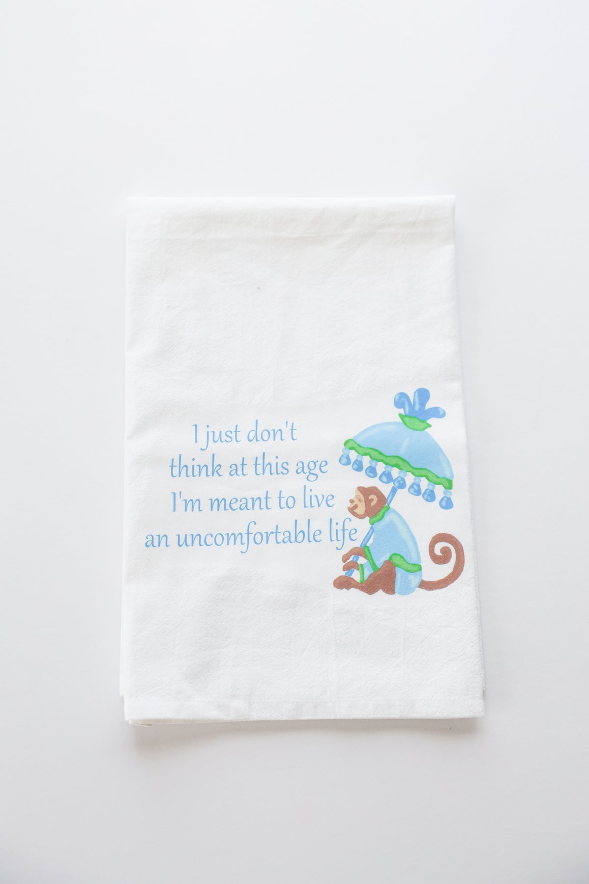 An Uncomfortable Life Tea Towel-2