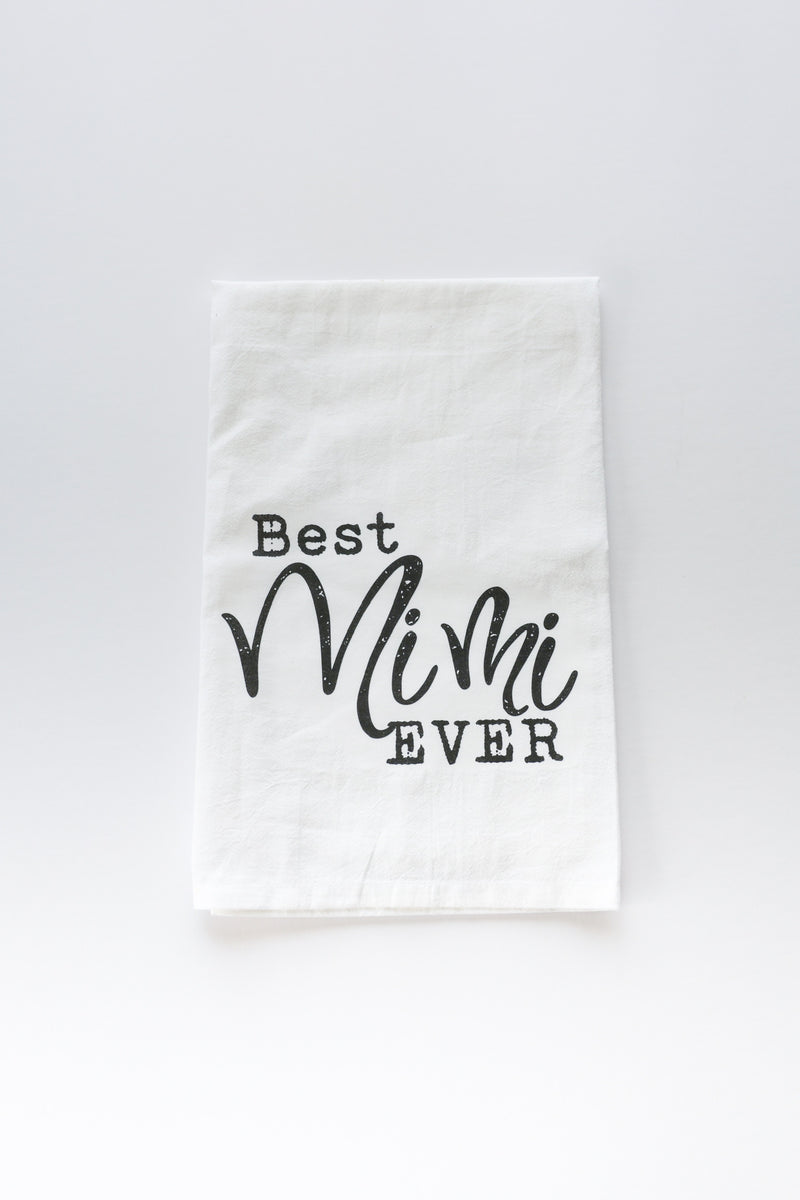 Best Mimi Ever Tea Towel-zoom-